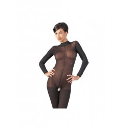 Catsuit Negro de Cuerpo Entero